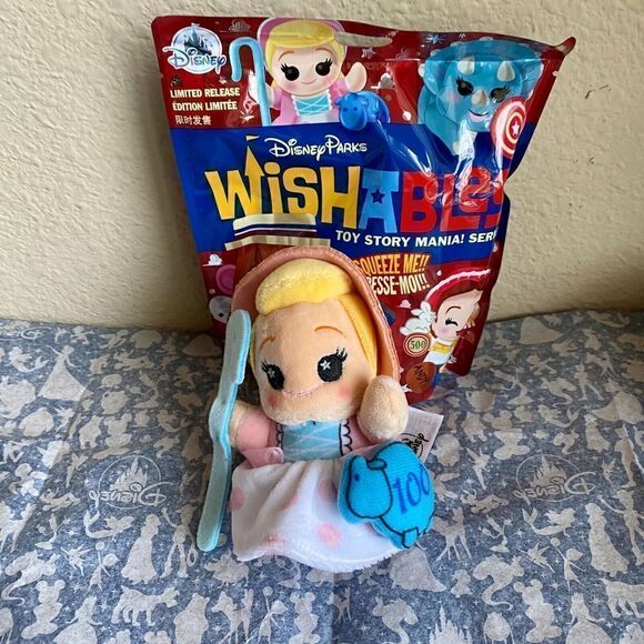 Bo Peep Toy Story Mania! Series Wishables Plush 4”H Micro Limited NEW - Picture 1 of 4